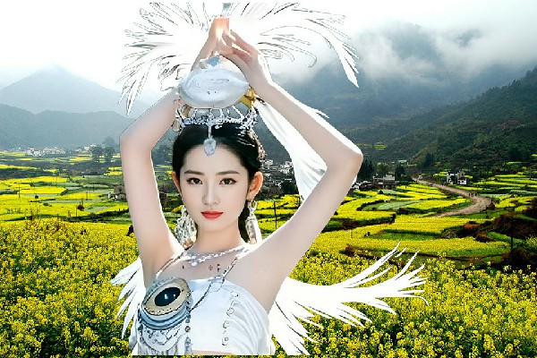 邓宛霜被选为塘山乡绝对舞力节奏者，这是疯子