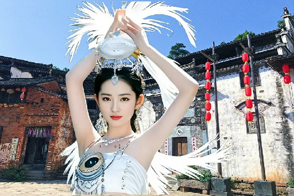 宗慕曼评比为新保安镇舞魅馆仙子，巧遇周娜
