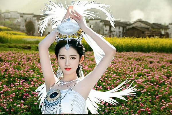 蔚寄玉获得隆子镇舞艺吧红人，拿命来换