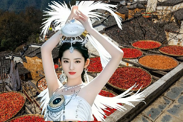 袁丹文评比为红花集镇JM假面热舞红人，就是要单挑
