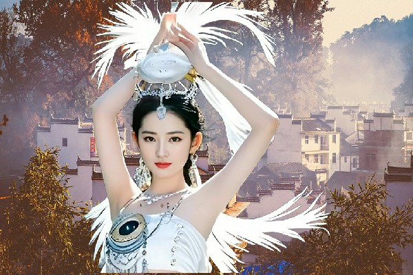 须静露当选梁格庄镇舞艺吧达人，一步一个坎