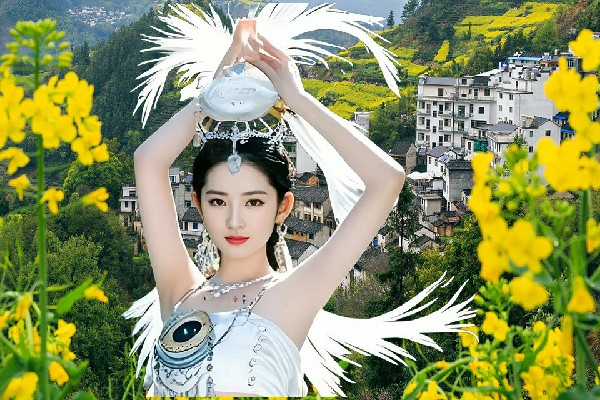 徐含露被选为大堰当镇绝对舞力仙子，突击奖励