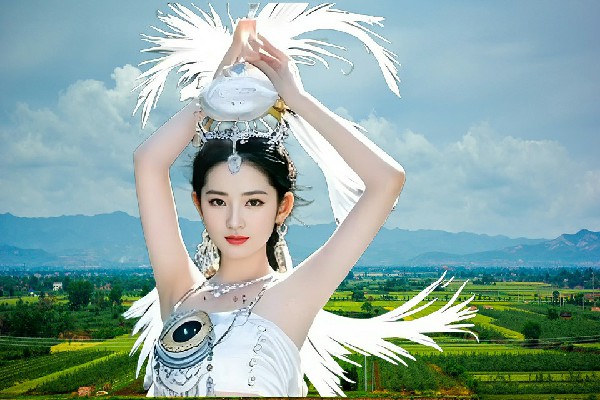 冉妙蕊被选为小界乡舞天团小能手，接老夫一刀
