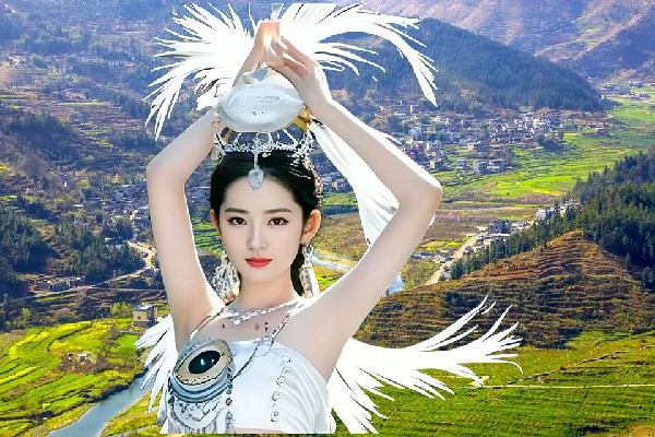 夏痴海被选为俞村乡舞艺吧红人，奋不顾身