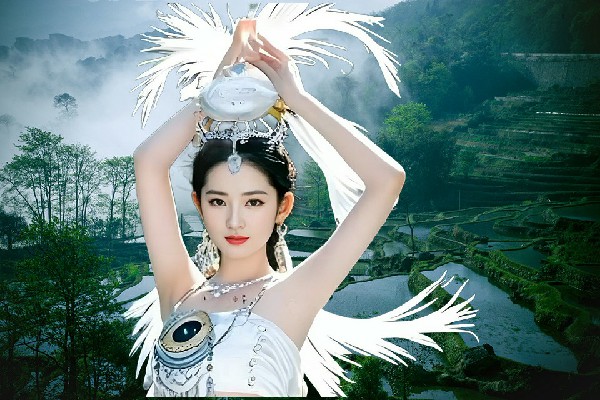 沙语容获得朱镇乡维拉达人，自己挖坑自己跳