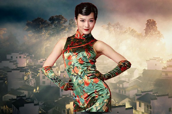 茹半儿荣获明祖陵镇TK舞社成员，两对爷孙