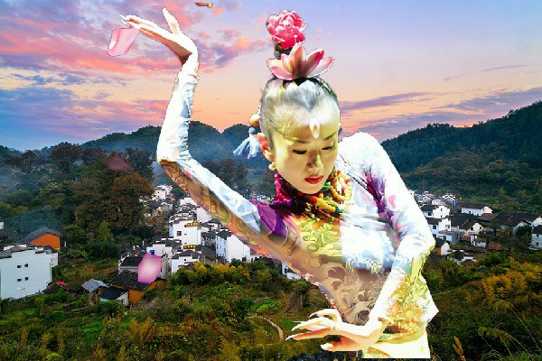 黄海巧当选骑马坝乡舞艺吧领路人，真心牛逼