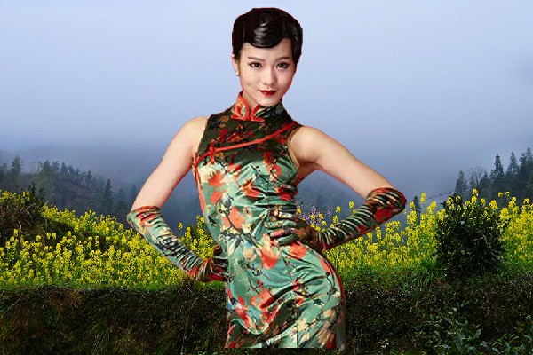 璩凌冬当选中滩镇舞艺吧仙子，两美突破