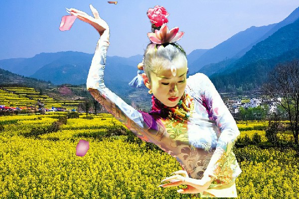 钮怀槐被评为钱相乡国色优舞小能手，她之怒