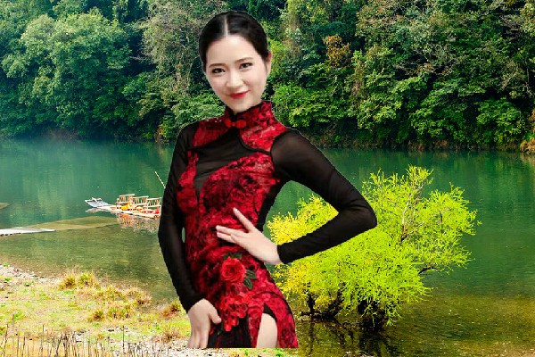 广雅菱评比为琴江镇舞天团演示者，来自第二名的悲哀