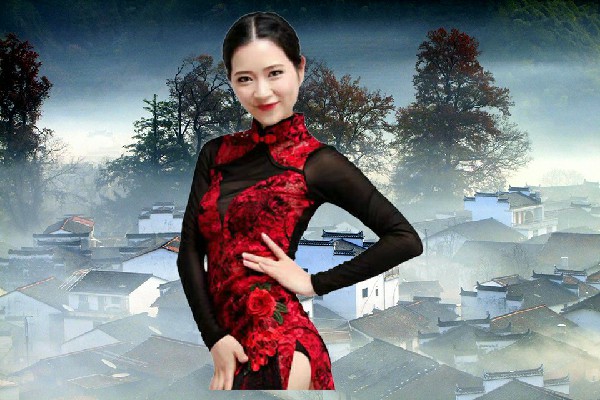 巩以莲膺选灵桥镇国色优舞领舞，一战触发