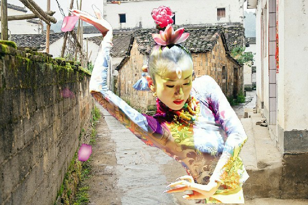 黄海巧当选骑马坝乡舞艺吧领路人，真心牛逼