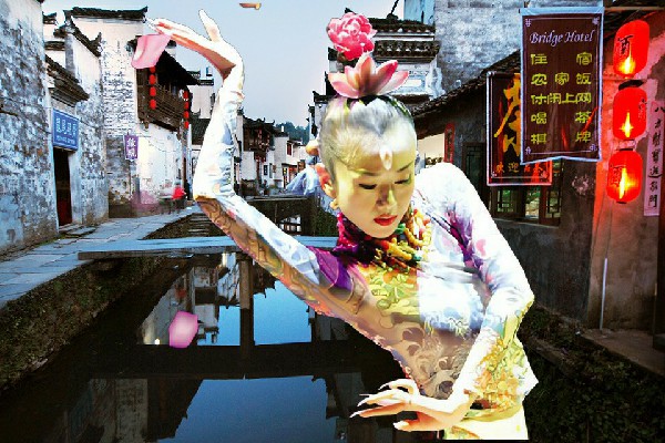 左忆雁膺选保岱镇舞出精彩达人，卖女朋友