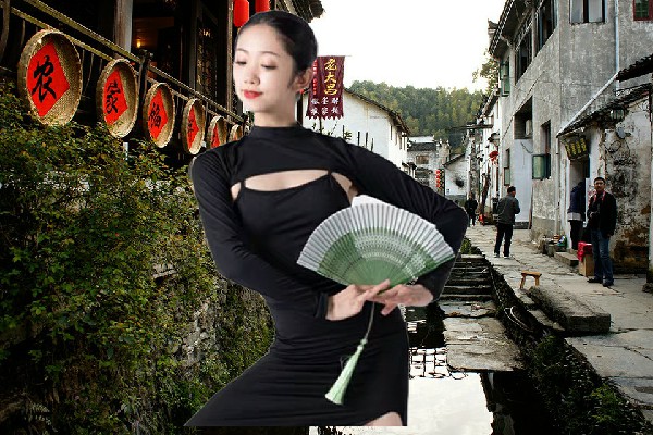 容初雁膺选双河口镇黑girl舞姿老师，我是认真的