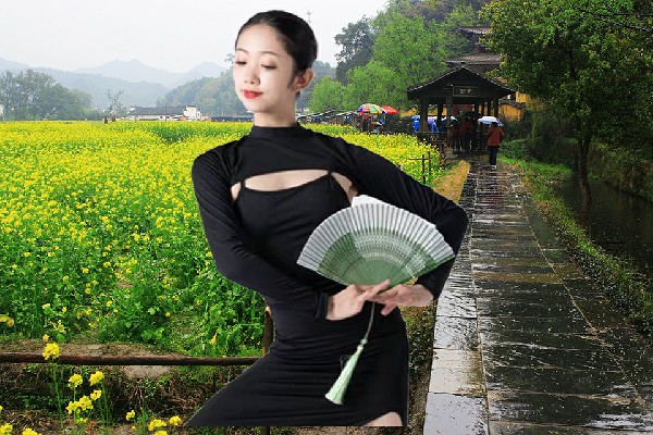 庾凡筠被选为辛安镇天艺舞姿仙子，双系异能者