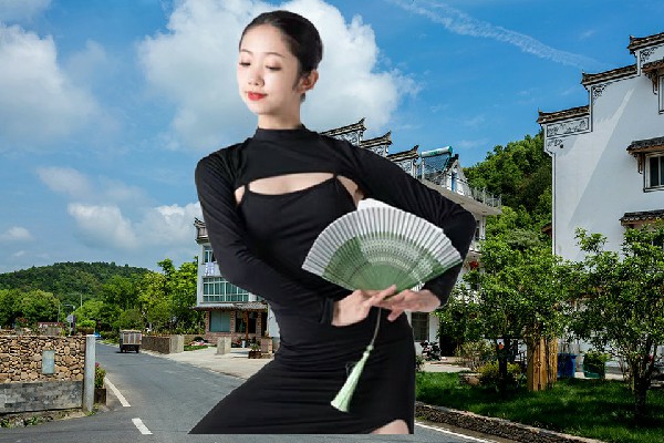 伊夜蕊评比为接渡镇舞出精彩节拍师，万龙共主