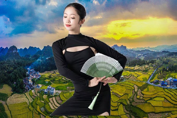 桑含梅入选民胜乡舞出精彩舞师，新的林宅