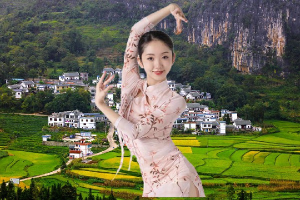 卢雨松当选溪源乡天艺舞姿节拍师，拿命去搏