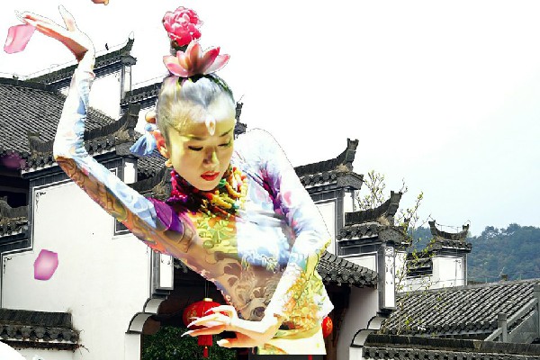 靳忆岚膺选湘水镇舞魅馆节奏者，毒里有面