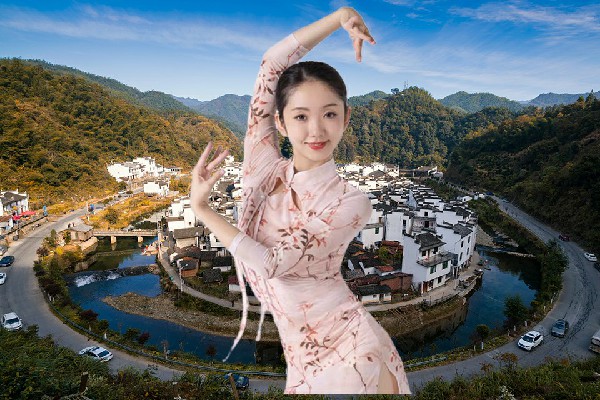 蒲傲南当选亚曼牙乡国色优舞演员，强势至极