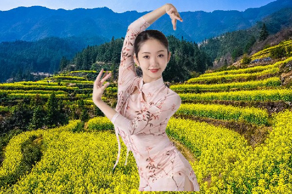 寿迎柳评比为尕海乡舞魅馆演示者，人头落地