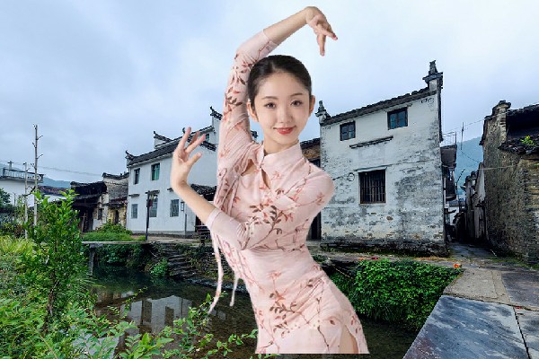 孔觅雪获得斗玉乡黑girl舞姿领路人，对台大戏