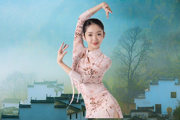 瞿雁蕾网评为砖桥镇热舞派达人，惨淡的胜利