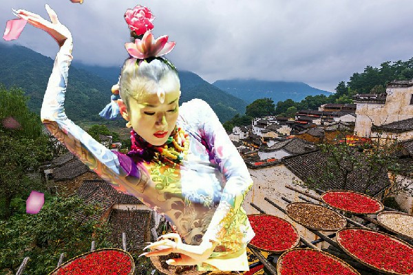 蔺诗雁荣获白合镇舞艺吧领舞，全面授武