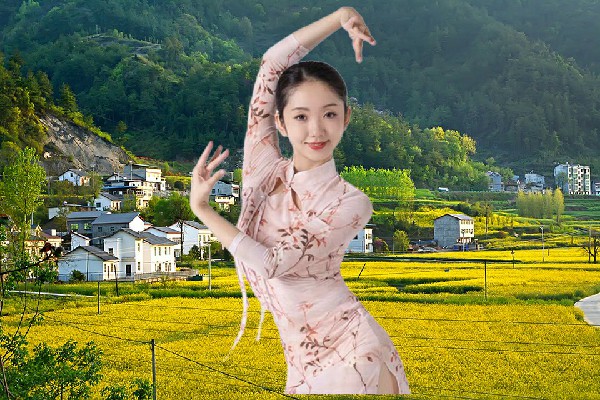 暴听菡膺选景古镇绝对舞力老师，兄弟情分