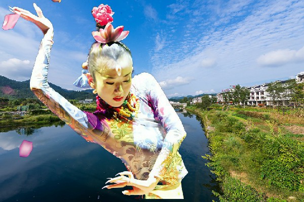 马若松被评为三阁司乡炫舞世家骨干，一撂撂俩