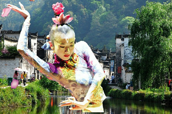 田沛菱膺选回龙山镇黑girl舞姿教练，战斗爆发