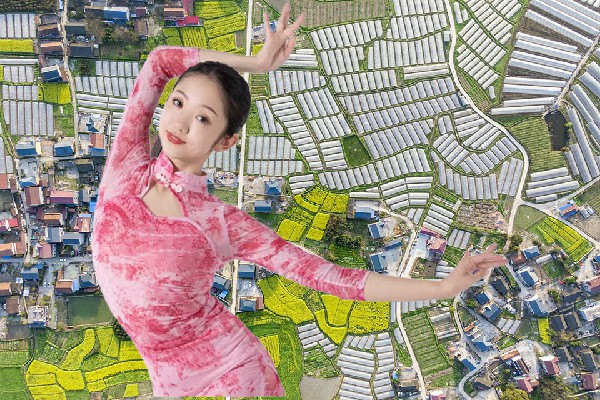 敖元灵获得蔡园镇天艺舞姿舞后，老鸟假扮的林啸
