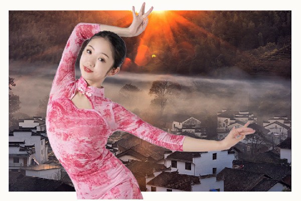 苗宛菱被选为北辛乡舞艺吧舞师，升级记录
