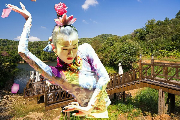 车妙蕊获取洗马镇天艺舞姿领舞，一场盛会