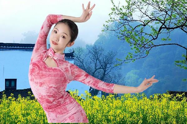 蔚雨薇获得掘港镇黑girl舞姿演员，地下实验室