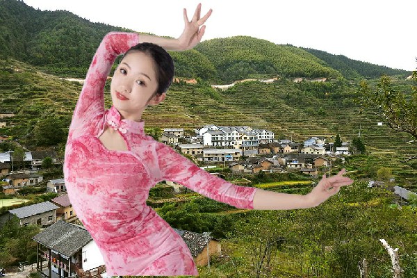 滕友天网评为西柯镇春光舞师，躁动的装X心