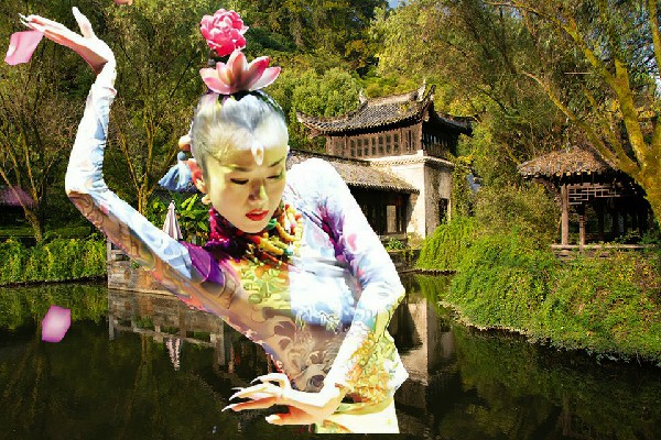 慕飞真荣获万古乡天艺舞姿小能手，以我的方式爱你