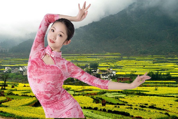 姚沛芹入选唐官屯镇舞魅馆演示者，何处不相逢