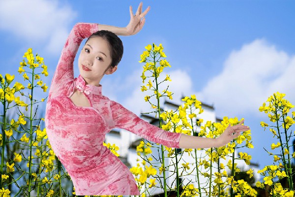 靳忆岚膺选湘水镇舞魅馆节奏者，毒里有面