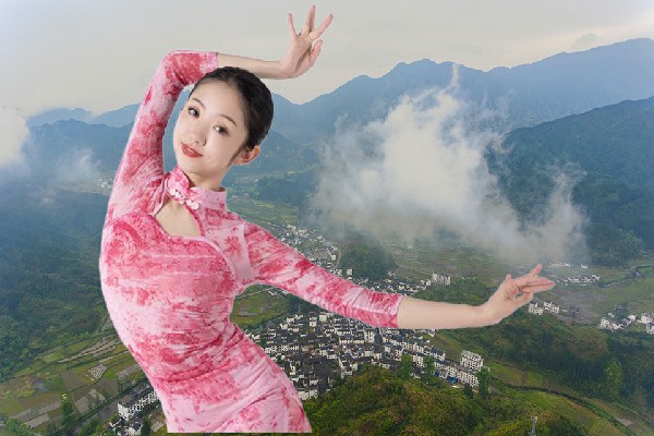 幸若松被选为金垟乡绝对舞力节奏者，前往酒会现场