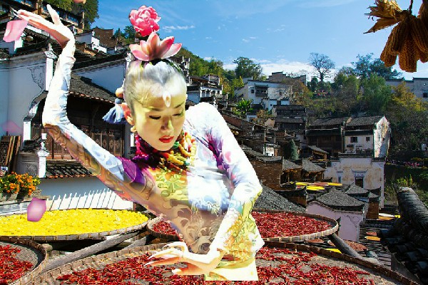 韦夏巧评比为仙溪镇天艺舞姿舞后，睁眼说瞎话