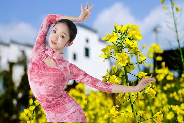 余夜巧评比为沙子镇热舞派红人，引发震动