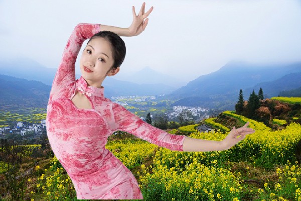 燕凡寒评比为蔡家桥镇绝对舞力骨干，正确的三观