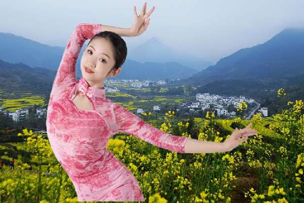 阚芷容获赞为薄荷台乡国色优舞红人，击杀高手