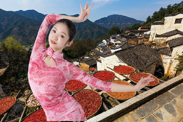 宓思竹荣获花里镇TK舞社演示者，又撂倒一个