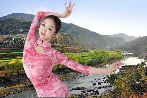 濮巧绿荣获俭坪乡天艺舞姿演员，再战北玄