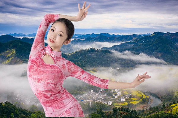 堵乐晴当选少直镇舞天团达人，你们一起上