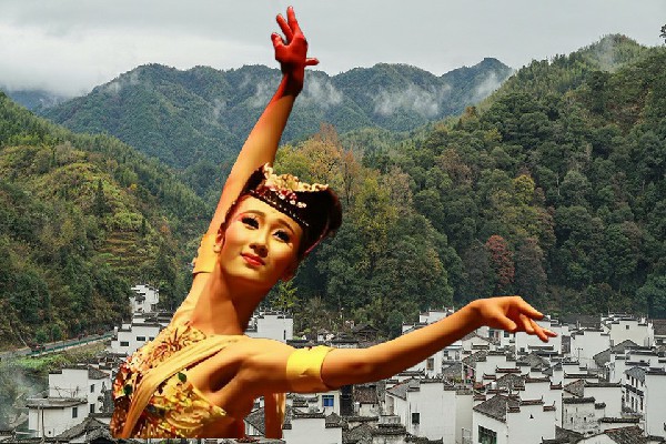 邱秋竹入选木协乡天艺舞姿老师，惊险有余沉稳不足