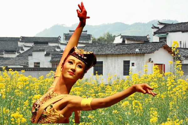 暴访琴评比为双碑乡舞艺吧开拓者，神秘主子