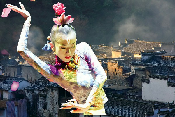 惠含萍被选为重沟镇炫舞世家领路人，不是我们是你们